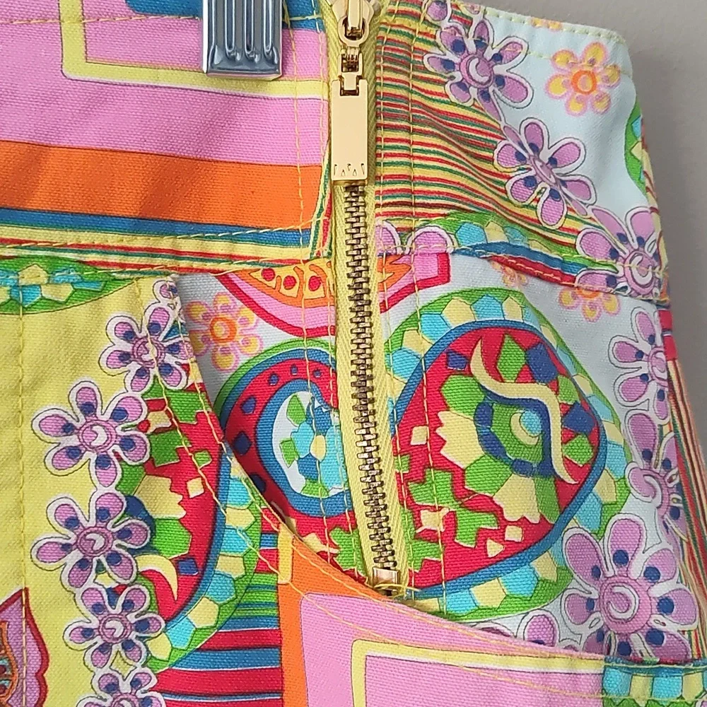 David Meister Multi Color Skirt Size 12 - Picture 4 of 9